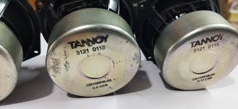 TANNOY 4 pcs brand new Mid/Bass drivers made in UK 3