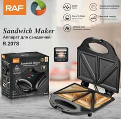 RAF Sandwich Maker R-237S 850W RAF Sandwich Maker R-207s 850W