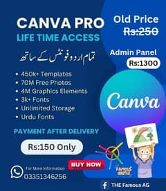 Canva Pro With Urdu Fonts