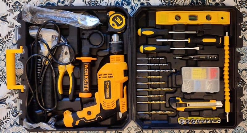 WORKSITE Drill Machine Toolkit 1