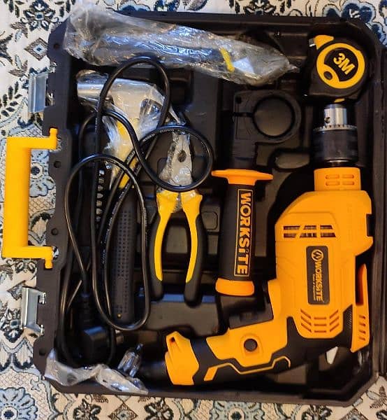 WORKSITE Drill Machine Toolkit 3