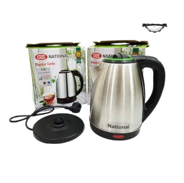 RAF Naitonal 2L Stiainless Steel Electric Kettle  Automatic Power 2