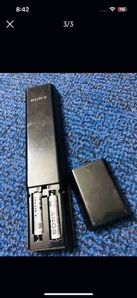 Sony W800b tv remote 2