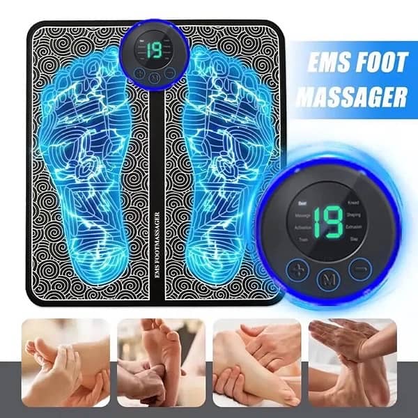 Pack of 8 EMS FOOT MASSAGER PAD/MAT DEAL 4