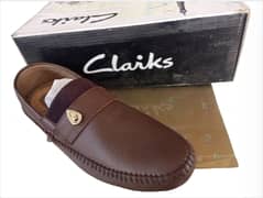 Stylish men's loafers in brown color - original Claiks loafers 0