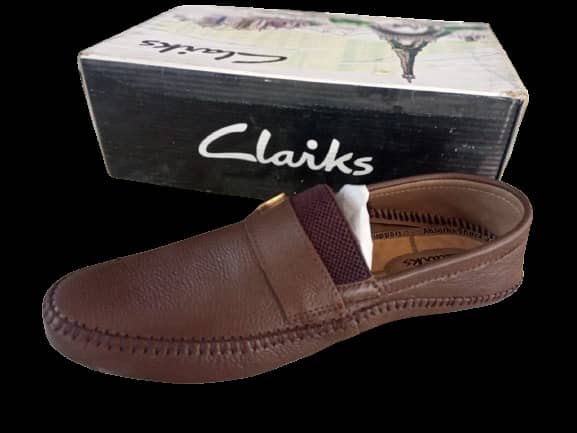 Stylish men's loafers in brown color - original Claiks loafers 4