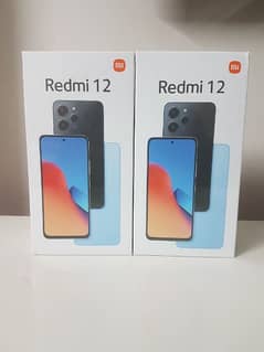 MI Redmi 12 Box Packed 128gb & 256gb