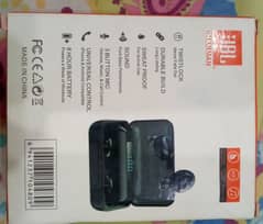 JBL new ear phone with power bank 0