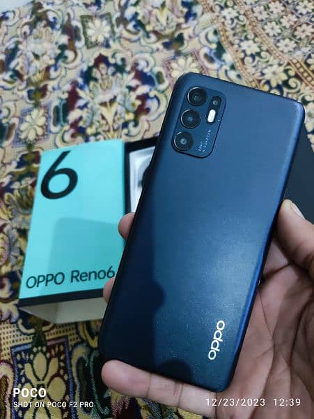 Oppo Reno 6  dual sim official PTA approved full box 8/128 GB 0