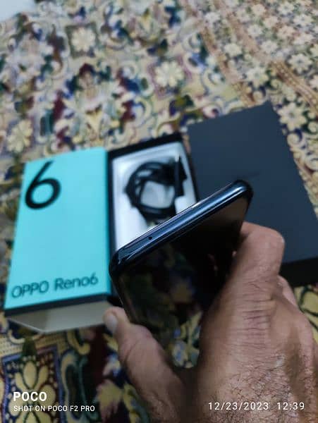 Oppo Reno 6  dual sim official PTA approved full box 8/128 GB 4