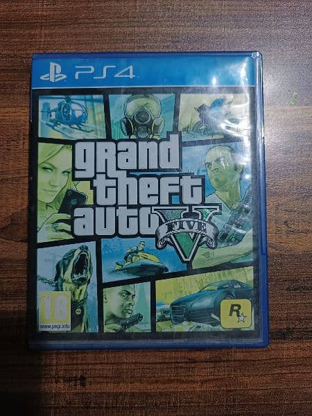 GTA 5 disc (PS4) - Video Games - 1083481618