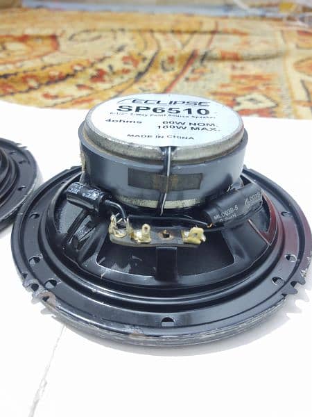 Original imported branded Geniune USA Eclipse Door Component Speakers 2