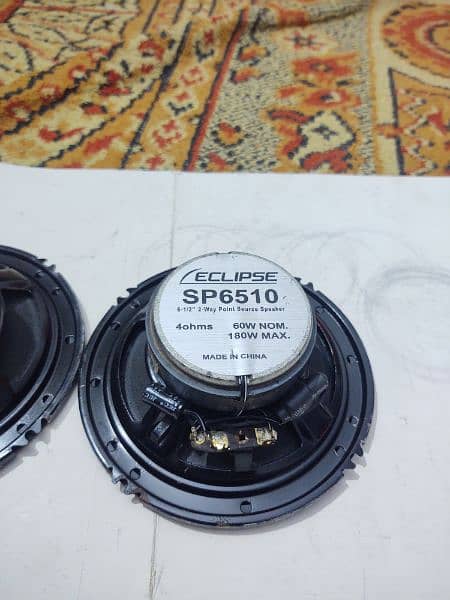 Original imported branded Geniune USA Eclipse Door Component Speakers 7