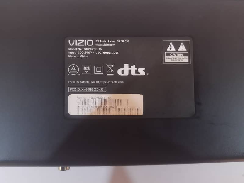 VIZIO SmartCast Speaker, Soundbar Only | Black | 20 Inches 4