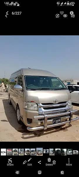 Rent a car . Hiace  and coaster 4