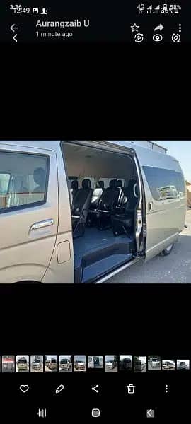 Rent a car , hiace , coaster , Zaib transports 2