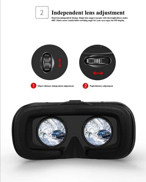 vr shinecon virtual reality glasses . 9