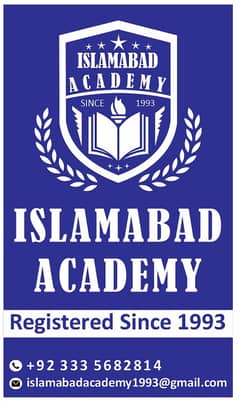 Oldest Islamabad Academy since 93 Home Tuition in Rawalpindi Isbd