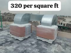 Ducting system, kitchen duct / exhaust dust / hvac / duct with blore