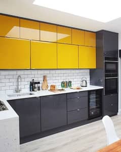 kitchen cabinet and granite