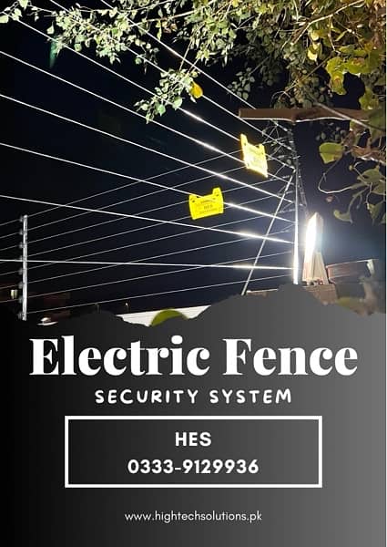 Electric security system / Security Electric Fence and Gate Motors 10