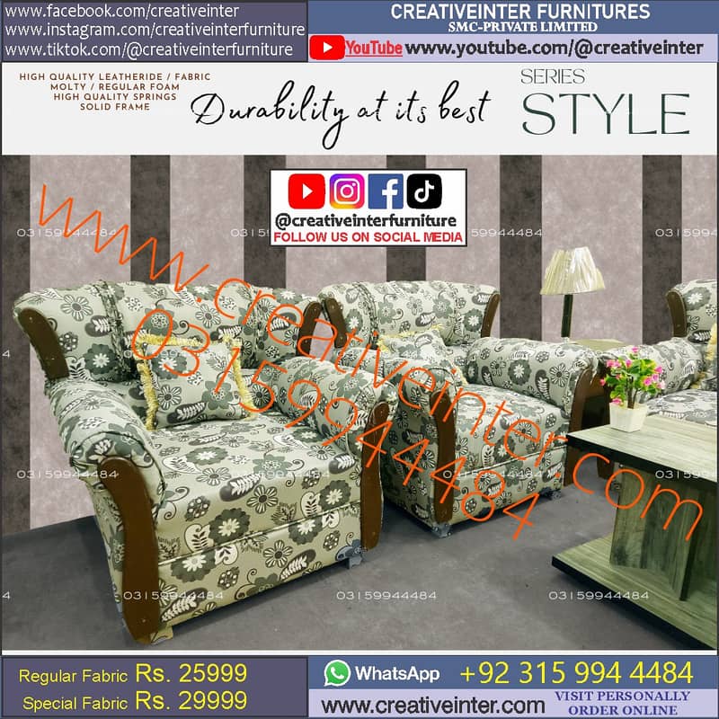 office single sofa Molty foam home parlor furniture chair table 7