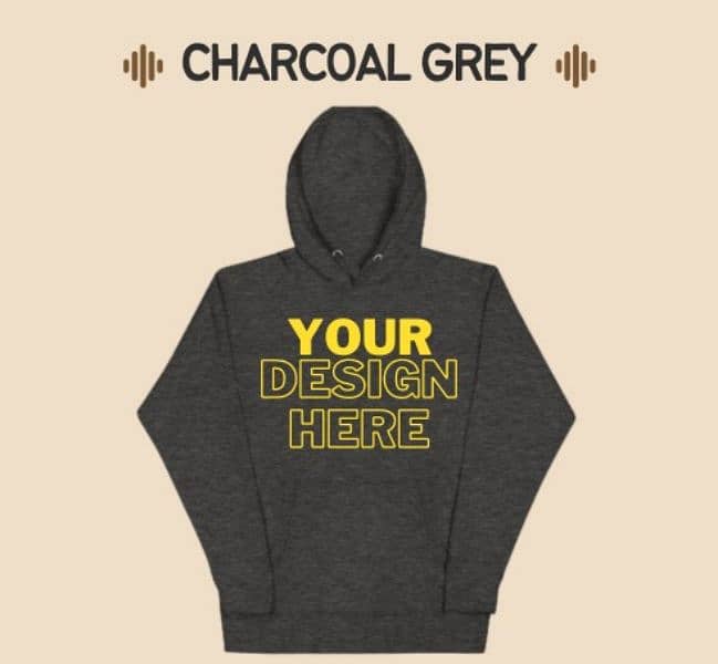 Customized print on demand hoodies in 6 colors 3