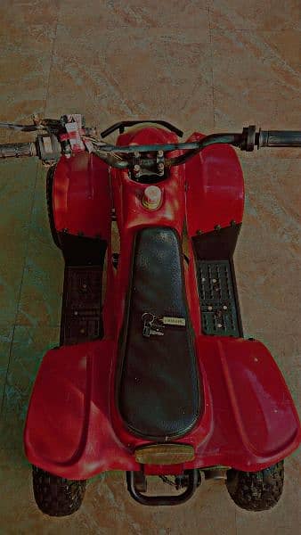 quad-bike (red colour) used 1