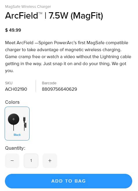 Spigen Magnetic Wireless Charger for iPhone 13 Pro Max 6