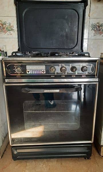 Blue flame stove and oven 0