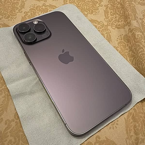 iPhone 14 Pro Max 256gb Deep Purple Dual Sim PTA Approved 8