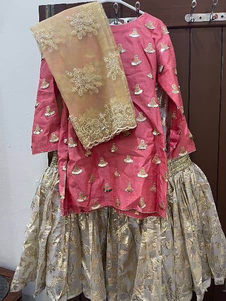 semi formal gharara shirt 3