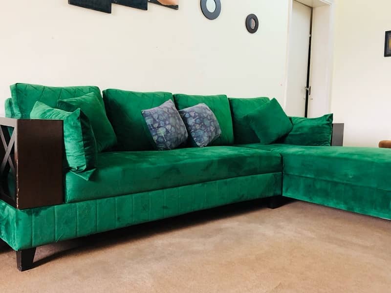 L-shape sofa, TV Lounge sofa, Corner sofa,5 Seater sofa 5