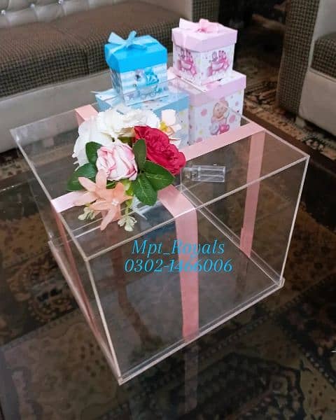 Premium Acrylic Gift boxes (0302-1466006 11