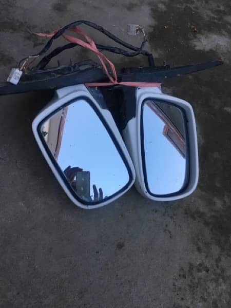 side mirrors of vitz car 2
