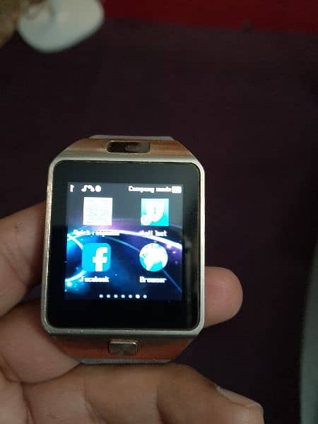 smart watch,PTA approved sim working ,memory card,Bluetooth , 1