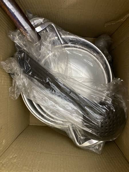 Metal Finish cookware 15sets 3