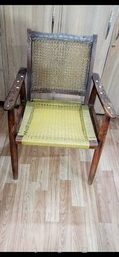 Urgent sale wood chair. . .