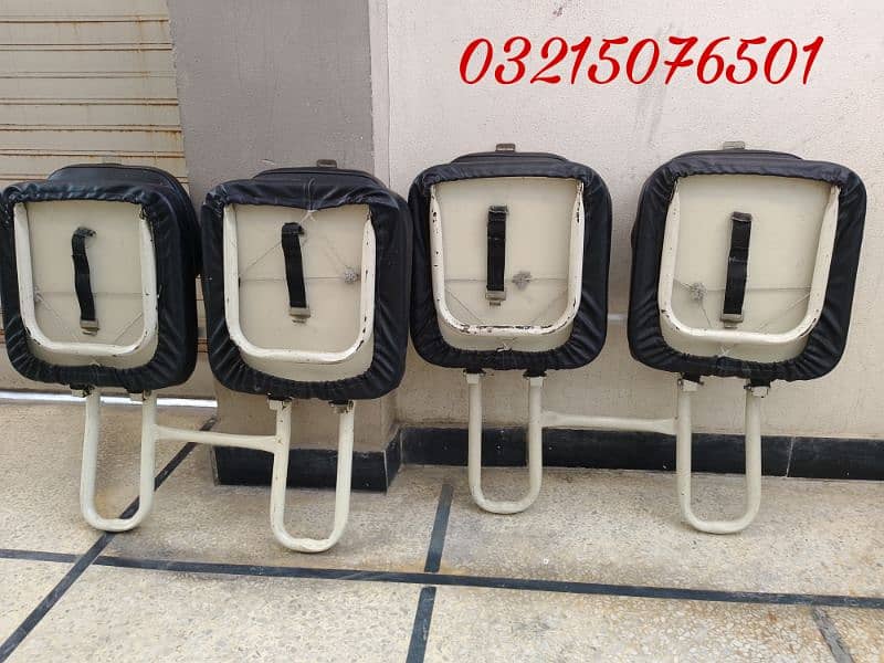 Folding Seats for Toyota Hilux, Carry, Suzuki Every, Hijet, Clipper 1