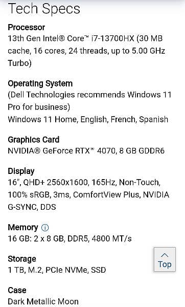 Dell Alienware M16 R1 i7 13th RTX 4070 1