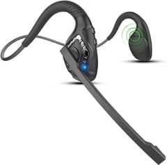 Trucker Bluetooth 5.0 Headset for Cell Phones, iDIGMALL Wireless a1523