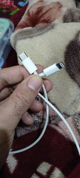 iPhone original cable (Type c to Lightning) for urgent sale 3