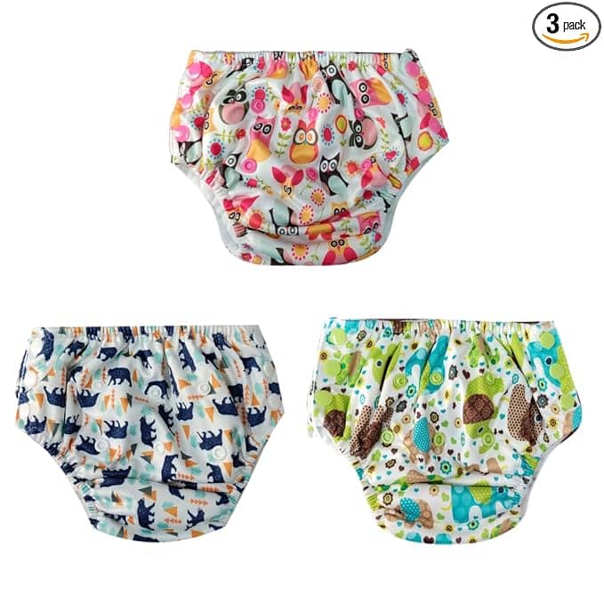 Apple Blossoms Pack of 3 Reusable Cloth diaper for babies 3M to 3Y 149 0
