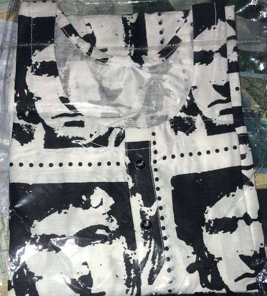 Imran Khan Logo Printed Kurta Shirt same time delivery 5