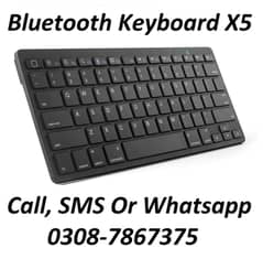 BLUETOOTH KEYBOARD X5 Home Delivery Available allover Pakistan 0