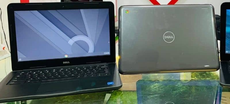DELL CHROMEBOOK 3380 WITH PLAYSTORE SUPPORTED 4GB RAM 32GB SSD 3