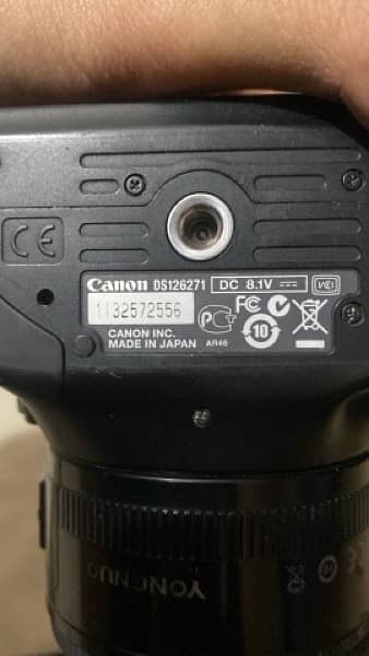 Canon 550d dslr camera 7