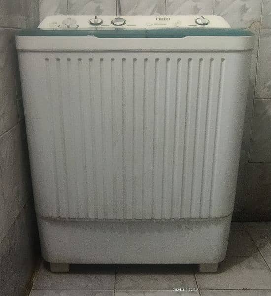 Haire 10 kg washing machine with dryer good condition 2