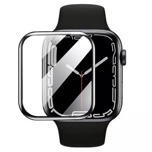 MobileZon Flexible Glass Smartwatch Screen Protector Guard A1OO 0
