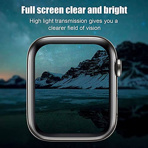 MobileZon Flexible Glass Smartwatch Screen Protector Guard A1OO 1